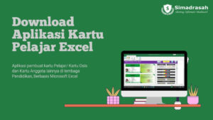 Software Aplikasi Kartu Pelajar Excel