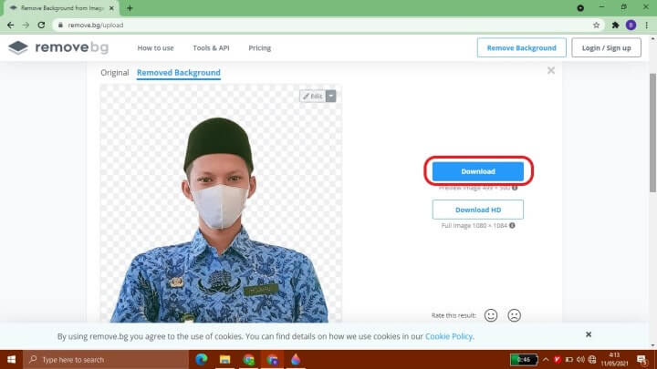 Cara Menghilangkan Background Foto Otomatis di PC 1