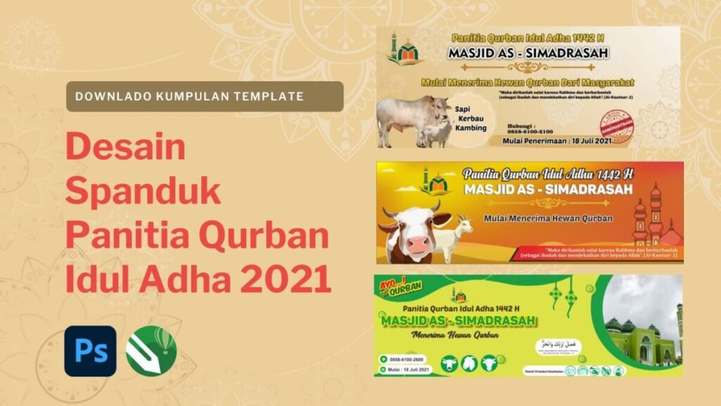 Download Desain Spanduk Panitia Qurban Idul Adha 2021