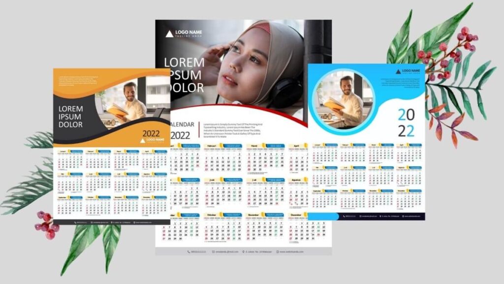 20 Template Kalender 2022 Format Power Point Gratis (1)
