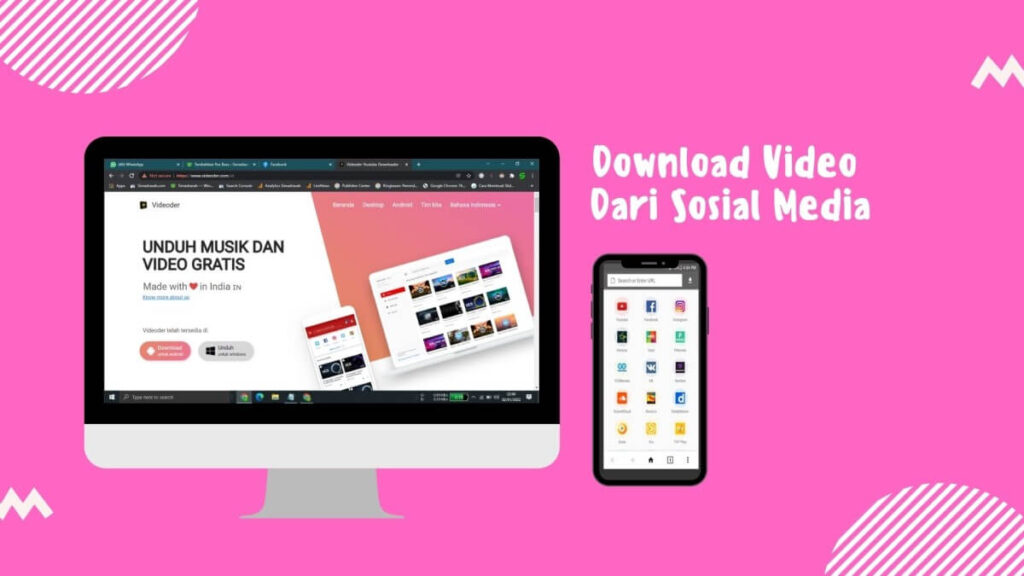Cara Download Video Dari YouTube, Facebook, IG, Tiktok Gratis