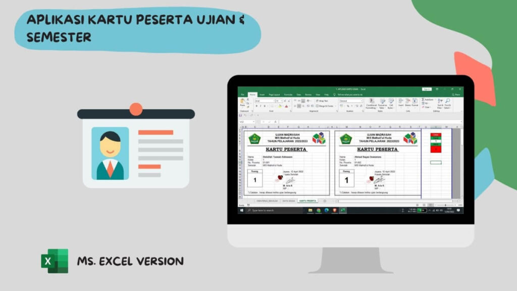 Aplikasi Kartu Peserta Ujian & Semester
