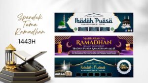Download Spanduk Tema Ramadhan 2022 Terbaru