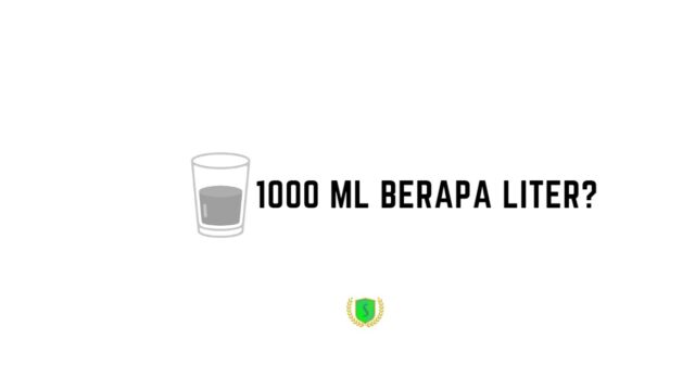 1000 ml Berapa Liter